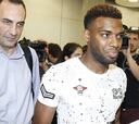 Lemar ya está en Madrid: "El Atleti ya me seguía hace tiempo"