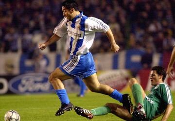 El 'Turu' Flores, exjugador del Deportivo.