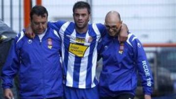 <b>OPERADO.</b> El jugador del RCD Espanyol Marc Torrejón tendrá que ser operado mañana de un esguince de tercer grado en el tobillo izquierdo y se espera que esté de baja durante dos o tres meses.