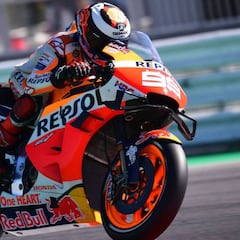 Lorenzo espera acabar a medio minuto del ganador en Aragón