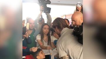 Sergio Ramos gets the Sevillian 'welcome home'