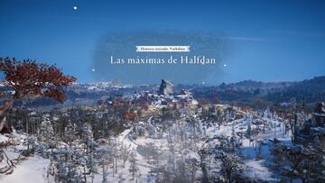 Las máximas de Halfdan de Assassin's Creed Valhalla; cómo completar al 100%