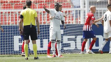 Vinicius, con el Castilla.