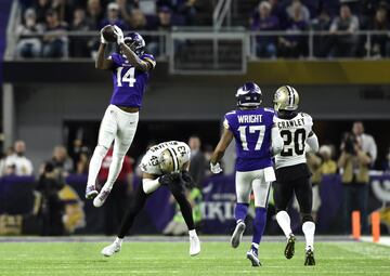 En los playoffs de 2017 y 2019, los Vikings han sido verdugos del equipo de Drew Brees, la más dolorosa en el 'Milagro de Minneapolis'.