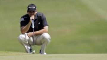 Sergio García en el Open de España de El Saler.