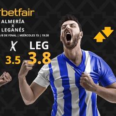 UD Almería vs. CD Leganés: horario, dónde ver, pronósticos y cuadro