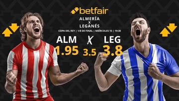 UD Almería vs. CD Leganés: horario, dónde ver, pronósticos y cuadro