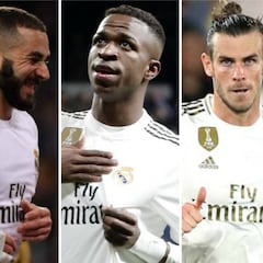 Radiografía del Real Madrid tras siete meses: los atacantes