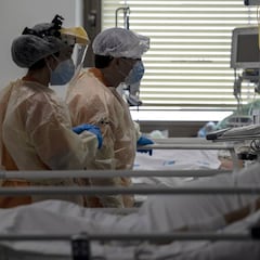 La dura realidad de la UCI: "Tenemos gente de menos de 40 años muy grave"