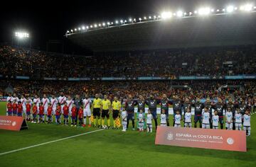 Spain vs Costa Rica photo gallery from La Rosaleda