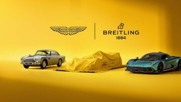 Breitling se sube al Aston Martin
