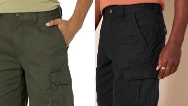 El pantaln corto cargo para hombre que es un xito en Amazon