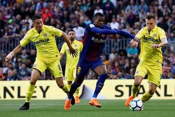 Pablo Fornals, Nelson Semedo y Denis Cheryshev.