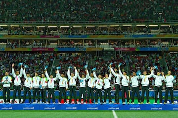 Además, recibió el torneo de futbol, en el que México terminaría consiguiendo la medalla de oro. En la Final, disputada el 28 de octubre, el Tricolor superó a Argentina por 1-0.