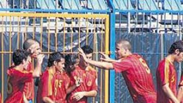 <b>TRABAJO Y TRABAJO. </b>Reunir a estos 18 chavales no ha sido tarea sencilla para los seleccionadores.