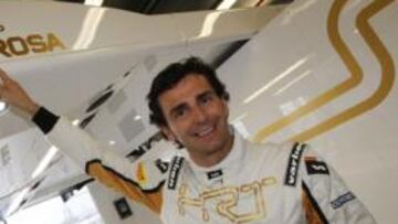 <b>UN VETERANO. </b>De la Rosa lleva nueve temporadas en la F-1 y es uno de los pilotos más respetados.