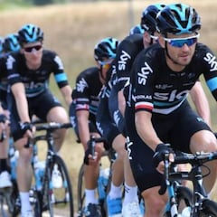 Landa y Poels liderarán al Sky en el Giro de Lombardía