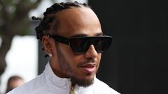 Lewis Hamilton, durante el GP de Australia.