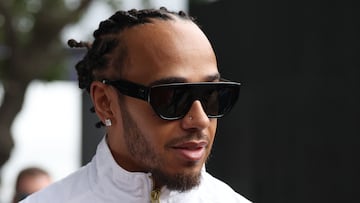 Lewis Hamilton, durante el GP de Australia.