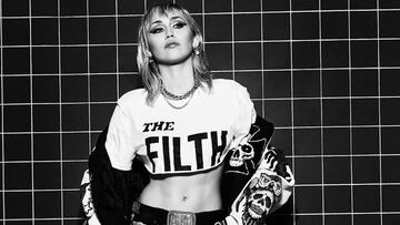 Miley Cyrus, feliz despu¨¦s de alejar de su vida las drogas y el alcohol