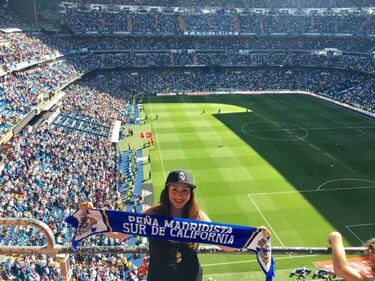 La peña Sur de California vivió el derbi en LA... y en el Bernabéu