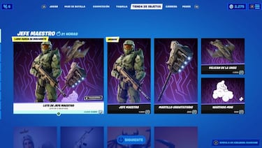 Fortnite: skin Jefe Maestro/Master Chief de Halo ya disponible; precio y contenidos
