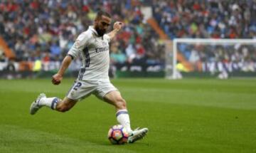 Cristiano Ronaldo marcó el 1-0 a pase de Carvajal.