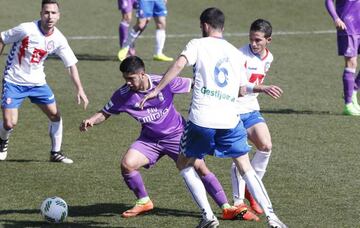 Sergio D&iacute;az, con el Castilla