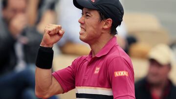 Nishikori vence a Paire y será el rival de Nadal en cuartos