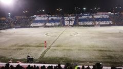 U. Católica - S. Morning: partido suspendido por la nieve