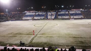 U. Católica - S. Morning: partido suspendido por la nieve