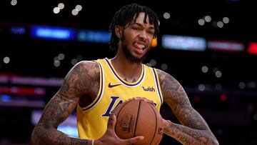 Brandon Ingram, durante el partido contra Denver Nuggets.