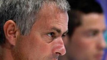 Mourinho compareció junto a Cristiano en la previa del partido ante el CSKA.