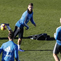 El Madrid se ejercita sin Bale antes de recibir a la Real