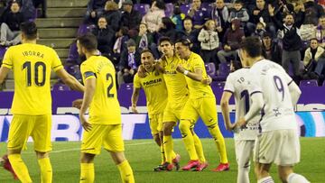 08/02/20 PARTIDO PRIMERA DIVISION
VALLADOLID - VILLARREAL
PRIMER GOL EMPATE GERARD MORENO 1-0 ALEGRIA
REVISION VAR