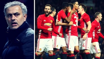 Mourinho critica a su equipo por celebrar el gol de Mata