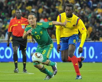 South Africa v Colombia in 2010 is one of the international friendlies being investigated by FIFA