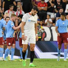 Borrachera del City a costa de un hundido llamado Sevilla