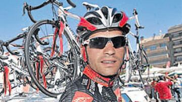 <b>TOCADO. </b>Óscar Pereiro pasó un mal día a causa de un virus.