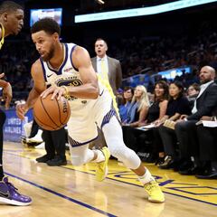 Los Warriors 'se vengan' de los Lakers y James Harden arrolla