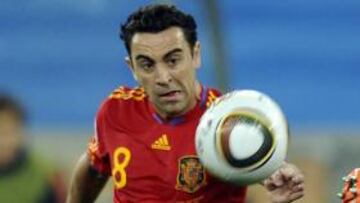 <b>CENTENARIO. </b>Xavi alcanzará el mes que viene su partido cien.