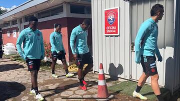 La Selección Colombia realizó en Santiago su último entrenamiento antes de enfrentar a Chile este martes 12 de septiembre.