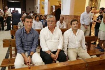 Javi Gracia, Francisco Martín Aguilar y Vicente Casado.