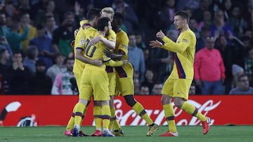 Betis 2-3 Barcelona: resumen, goles y resultado