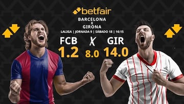 FC Barcelona vs. Girona FC: horario, dónde ver, pronósticos y clasificación
