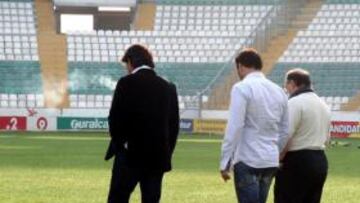 Jesús de Huerta, José Bordalás y Juan Carlos Ramírez