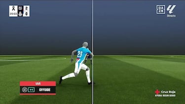 Dos goles del Espanyol, al limbo por fueras de juego milimétricos