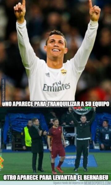 Los memes más divertidos del partido de Champions entre Real Madrid y Roma