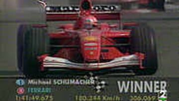 Schumacher, campeón del mundo de Fórmula 1