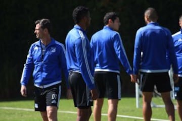 Millonarios ya prepara el clásico bajo las ordenes de Diego Cocca